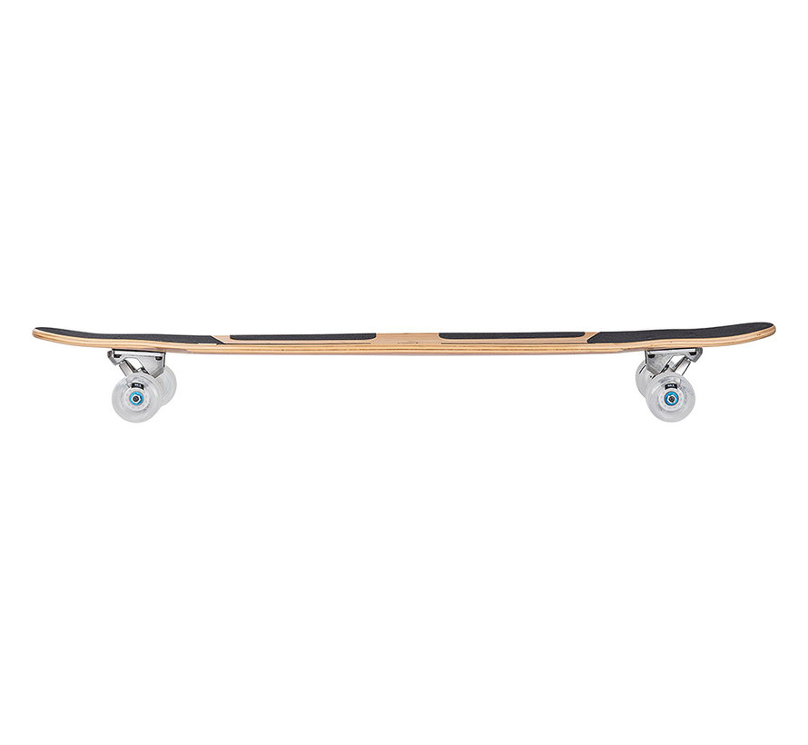 NKX Geometric Dancer Longboard 44 Olive Pink