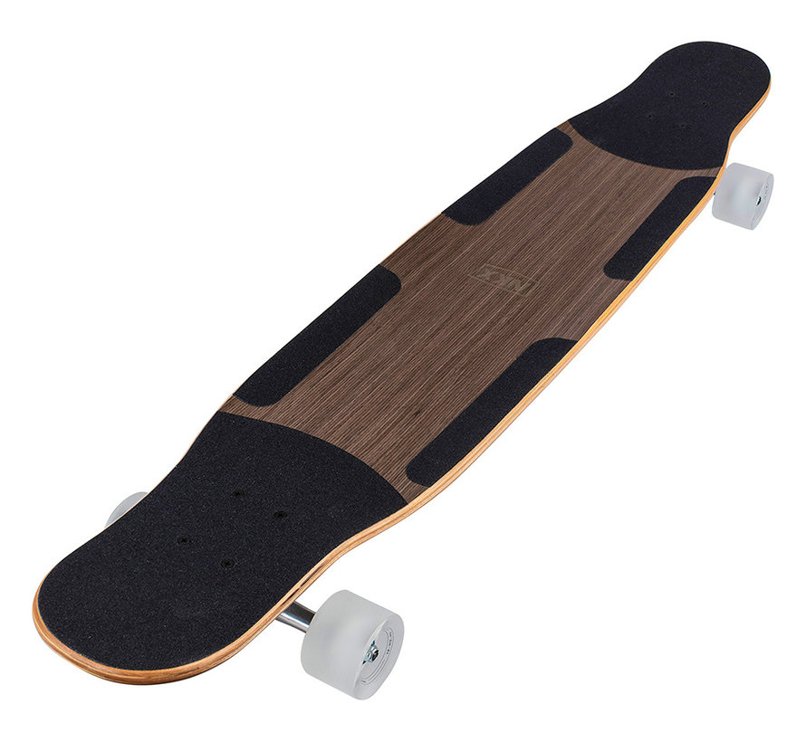 NKX Geometric Dancer Longboard 46 Walnut Green