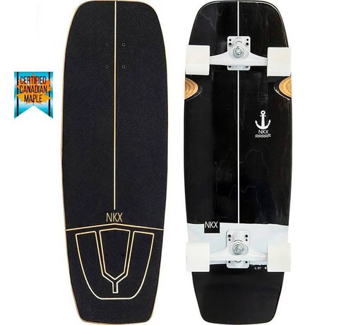 NKX  Pattini da surf NKX Bubble 31" neri