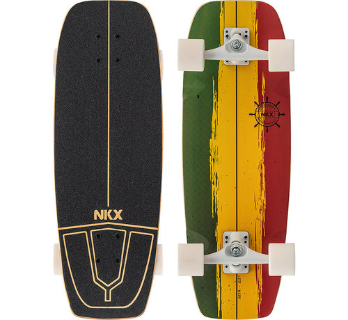 NKX NKX Bubble 31" Deskorolka surfingowa Rasta