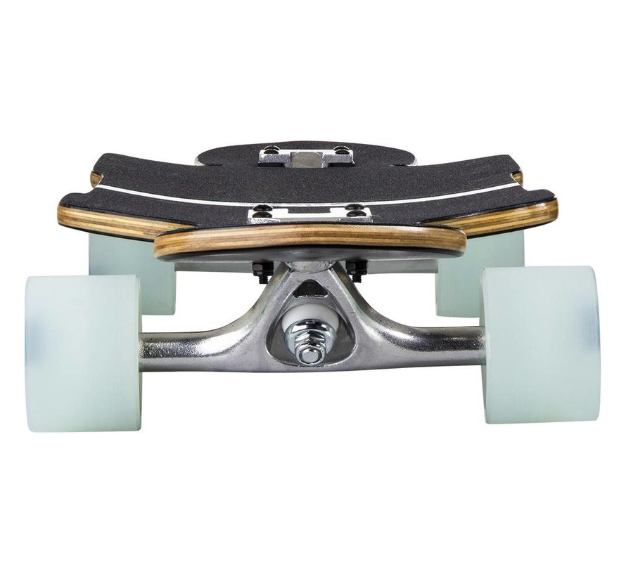 Longboard NKX City Action 39 Freeride nero