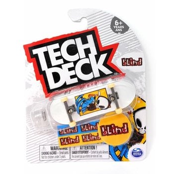 Tech Deck Tech Deck Tavola Singola Serie Blind Giallo Blu