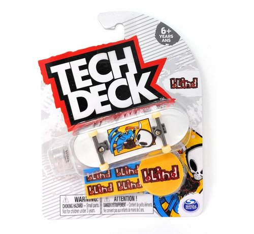 Tech Deck  Persiana Tech Deck Serie Single Board Amarillo Azul