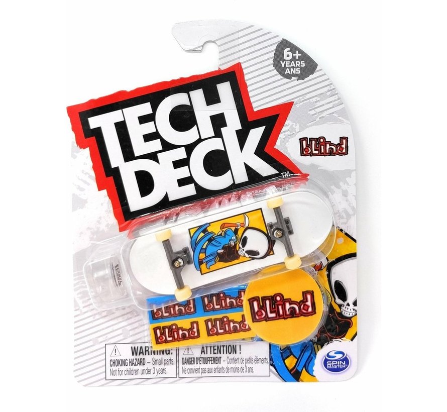 Tech Deck Tavola Singola Serie Blind Giallo Blu