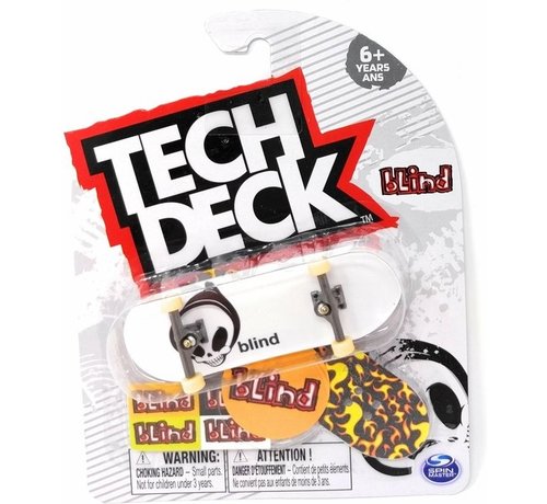 Tech Deck  Tech Deck Single Board Series Blind Black White Alien