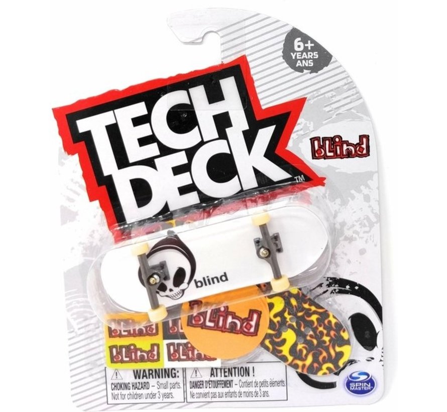 Tech Deck Single Board Serie Blind Black White Alien