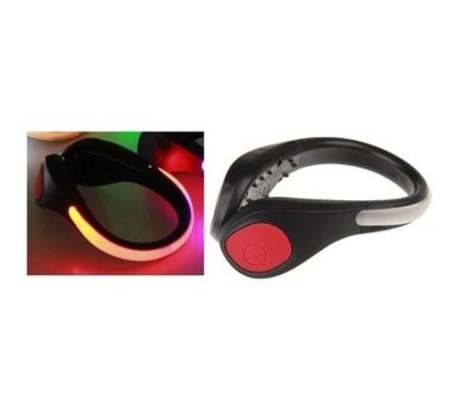 Clip per scarpe LED (2 pezzi)