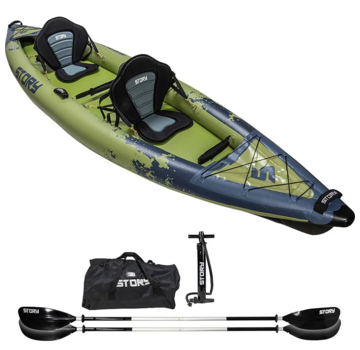 Story Story Ranger Inflatable Kayak 2 Person - Army