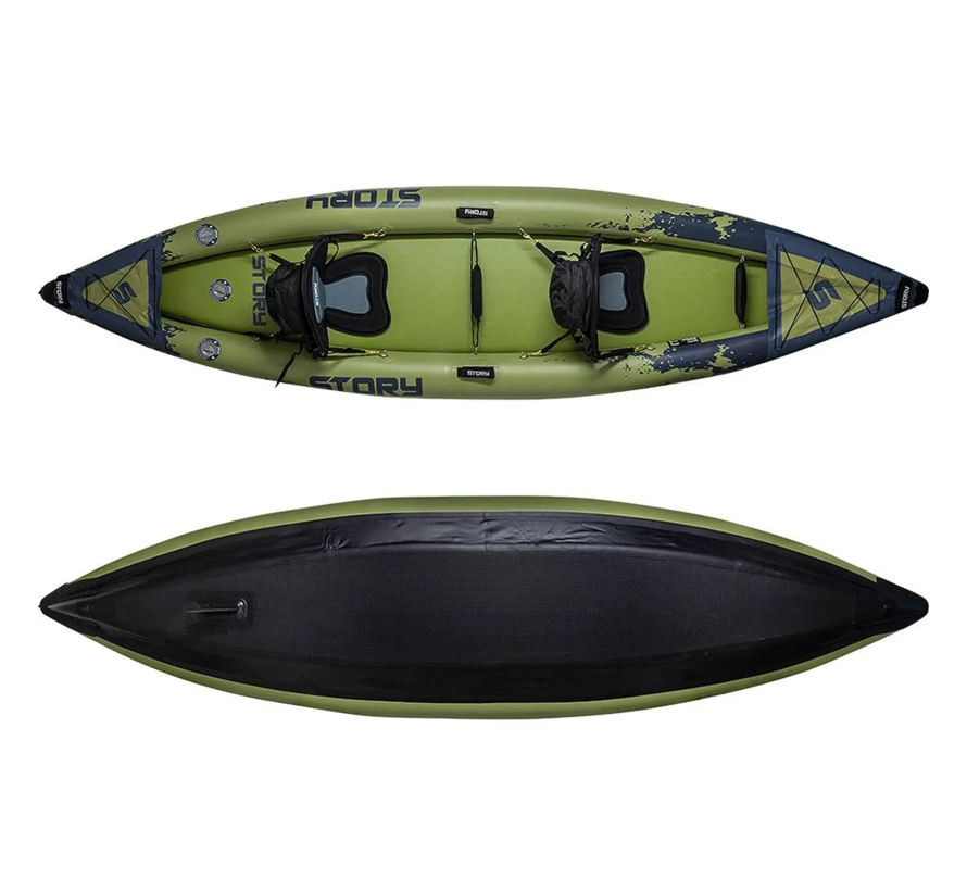 Story Ranger Kayak Inflable 2 Personas 390cm - Ejército