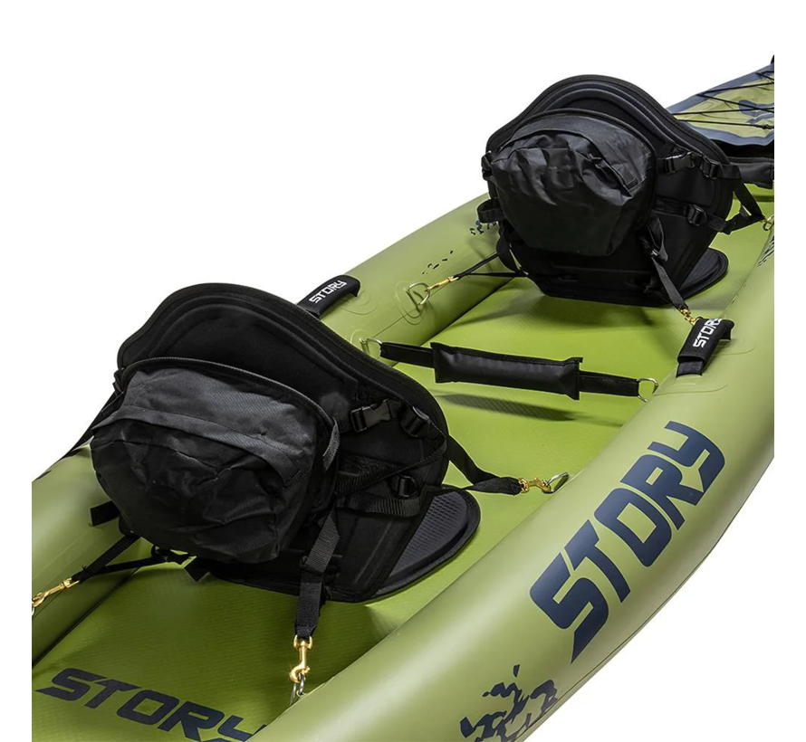 Story Ranger Inflatable Kayak 2 Persons 390cm - Army