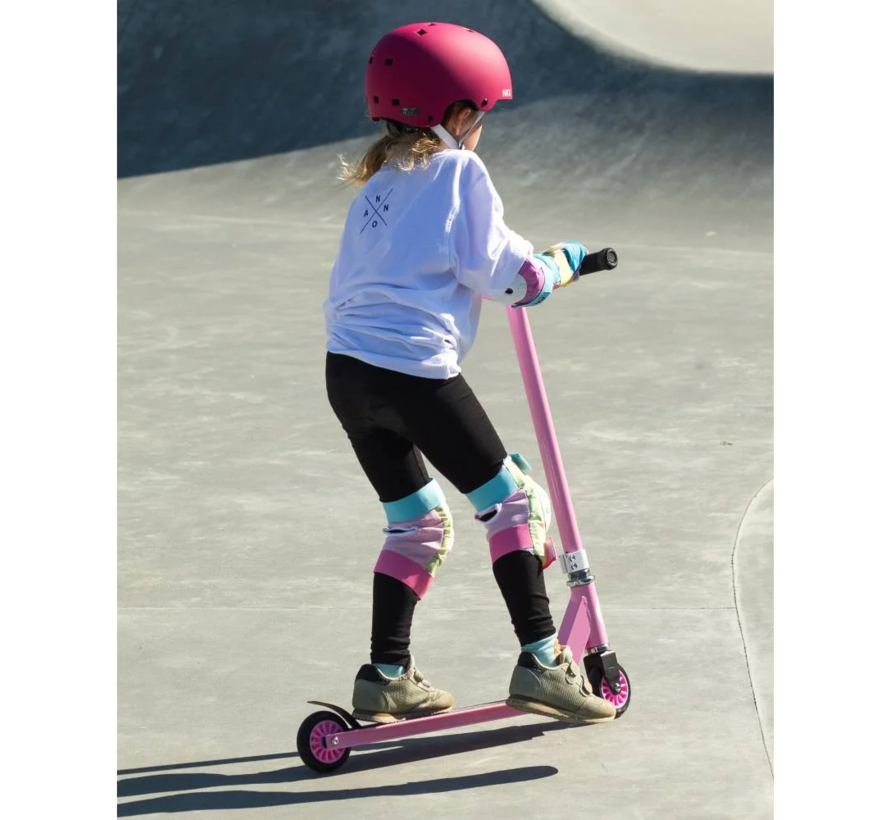 Story Shredder Stunt Scooter Pink - Weiß