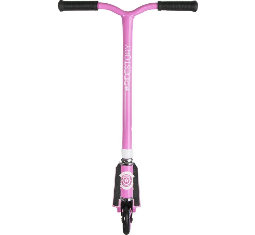 Story Shredder Stunt Scooter Pink - Weiß