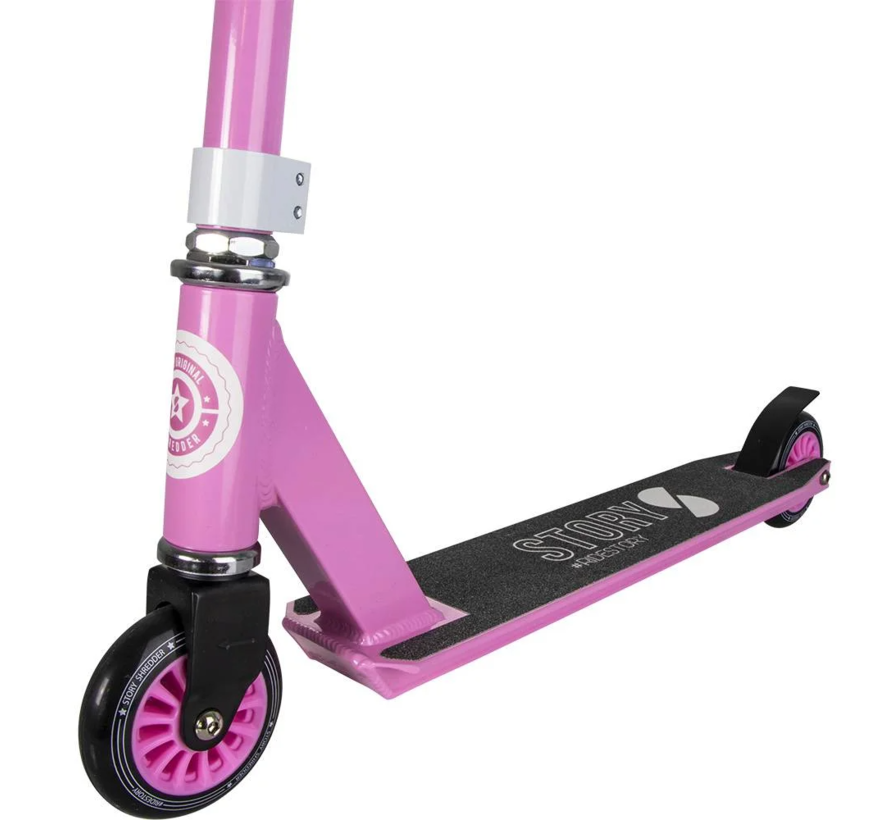 Monopattino acrobatico Story Shredder rosa - bianco