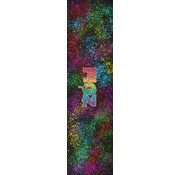 Figz Figz - Nastro adesivo per monopattino Rainbow Drip Stunt XL