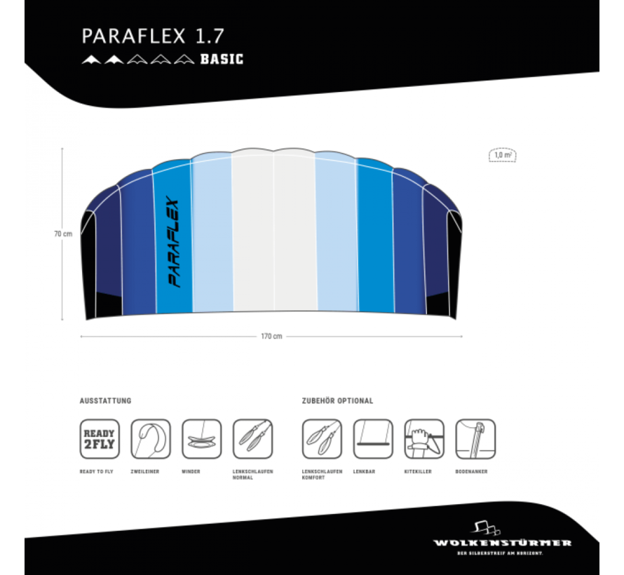 Colchón cometa Paraflex Basic 1.7 Azul