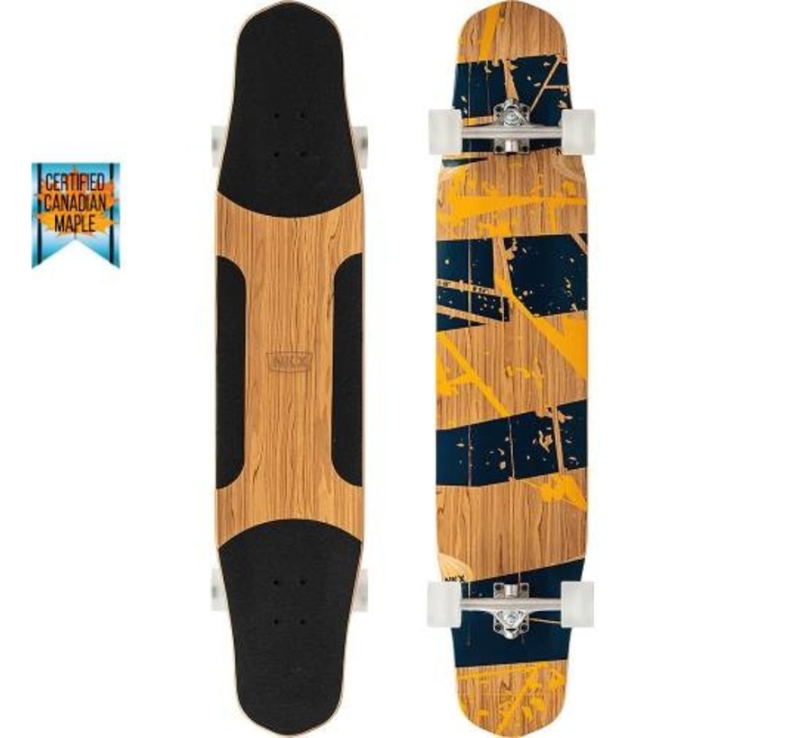 NKX Superior Dancing Longboard 48 Olive Mango