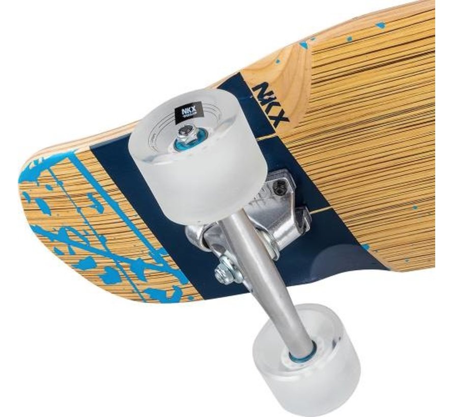 NKX Superior Tanz-Longboard 48 Zebra Royal