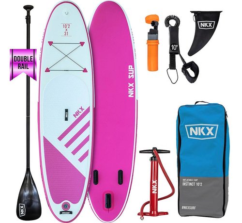 NKX  NKX Instinct 10 ft. Inflatable SUP Pink