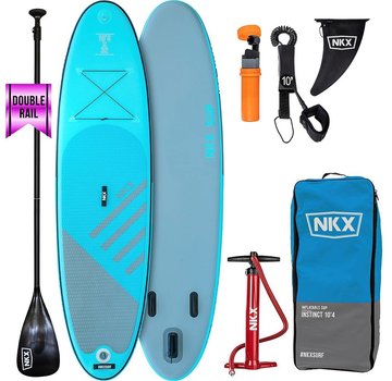 NKX NKX Instinct 10 ft. Opblaasbare SUP Blue Grey
