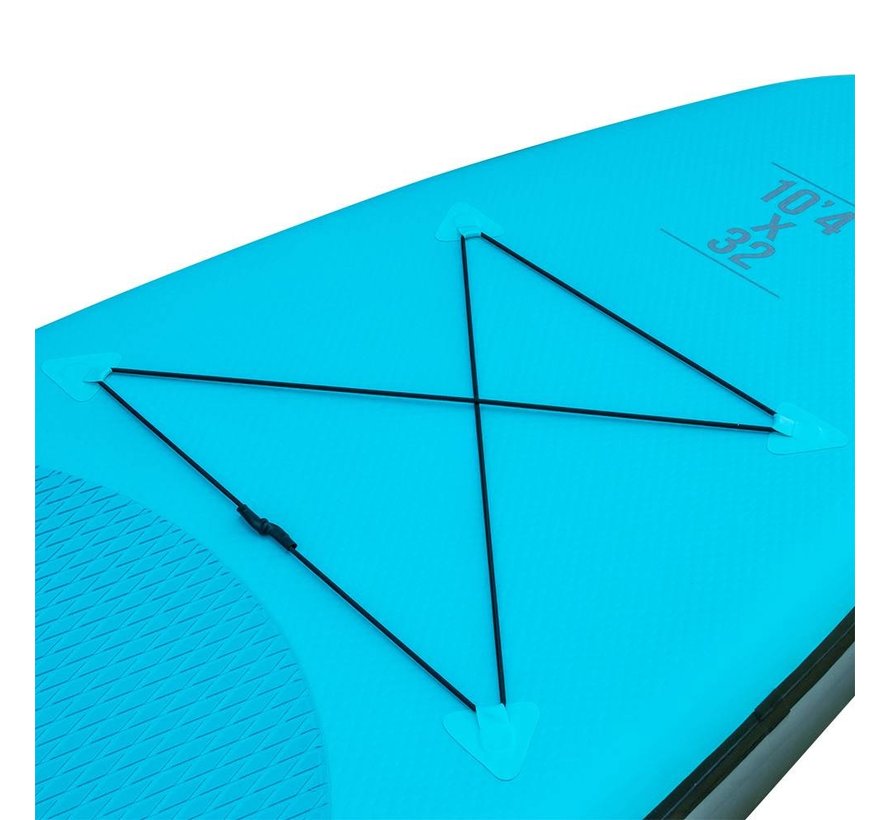 NKX Instinto 10 pies. SUP Hinchable Azul Gris