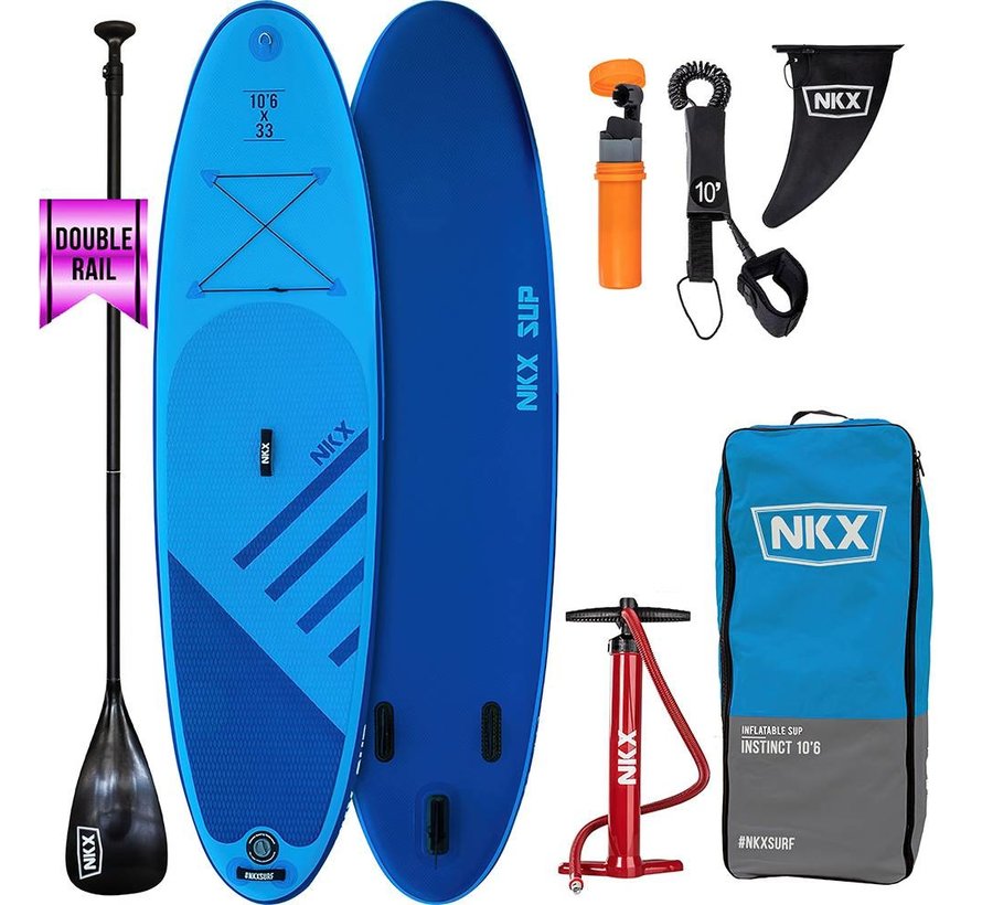 NKX Instinct 10 pieds. SUP Gonflable Bleu Foncé