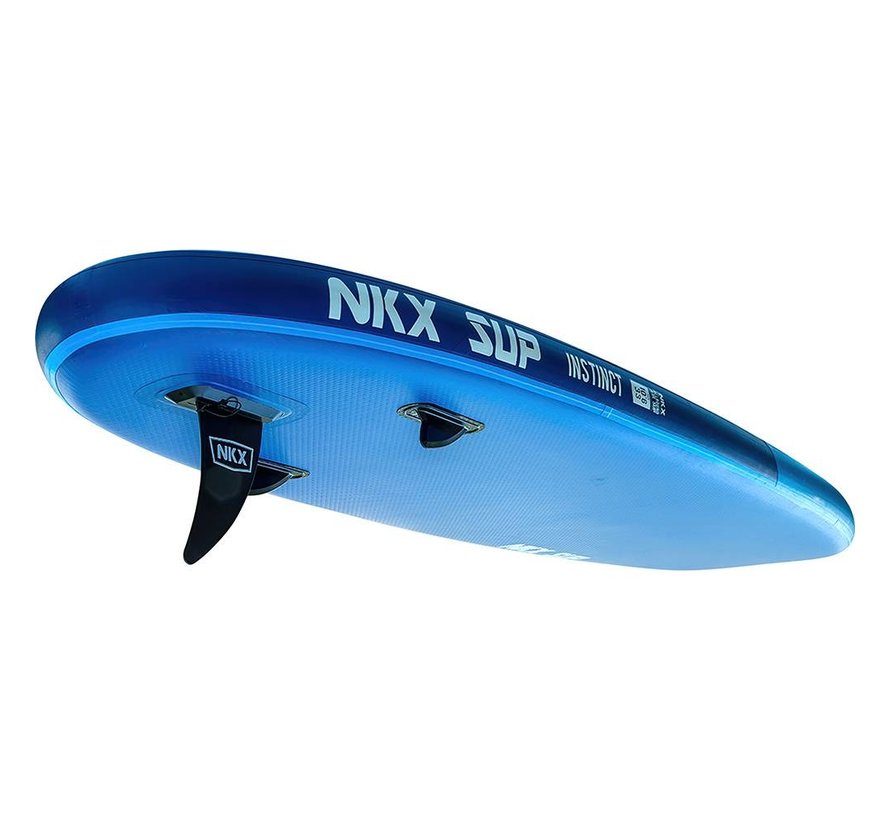 NKX Instinkt 10 Fuß. Aufblasbares SUP Dunkelblau