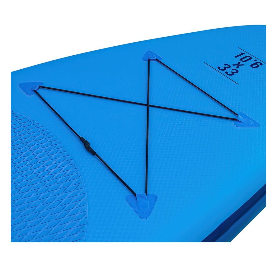 NKX Instinct 10 ft. Opblaasbare SUP Dark Blue