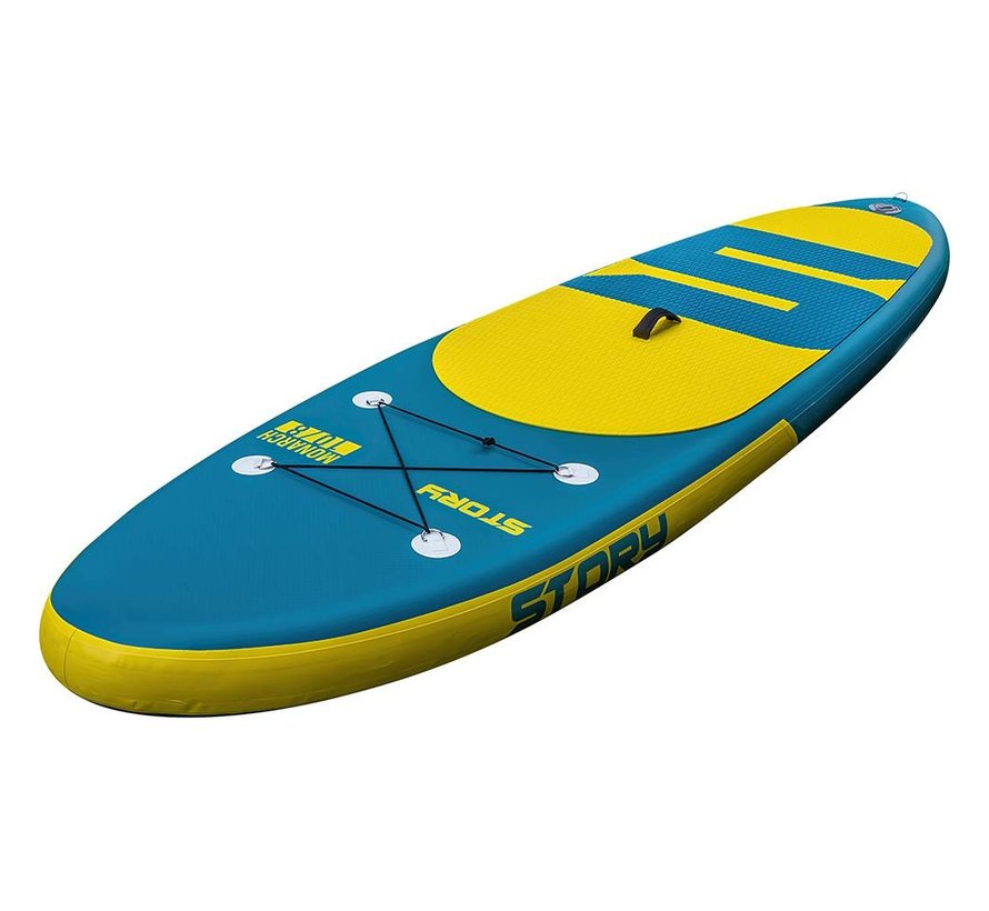 SUP gonflable Story Monarch 325 Bleu Jaune