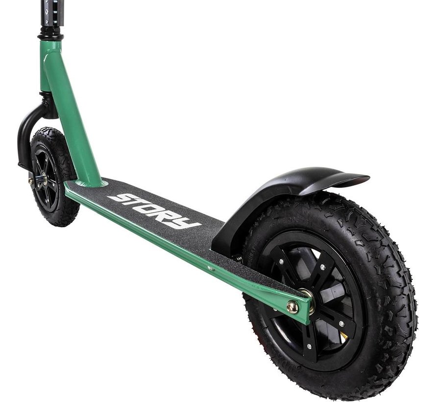 Storia Scooter da sterrato per tutti i terreni Verde