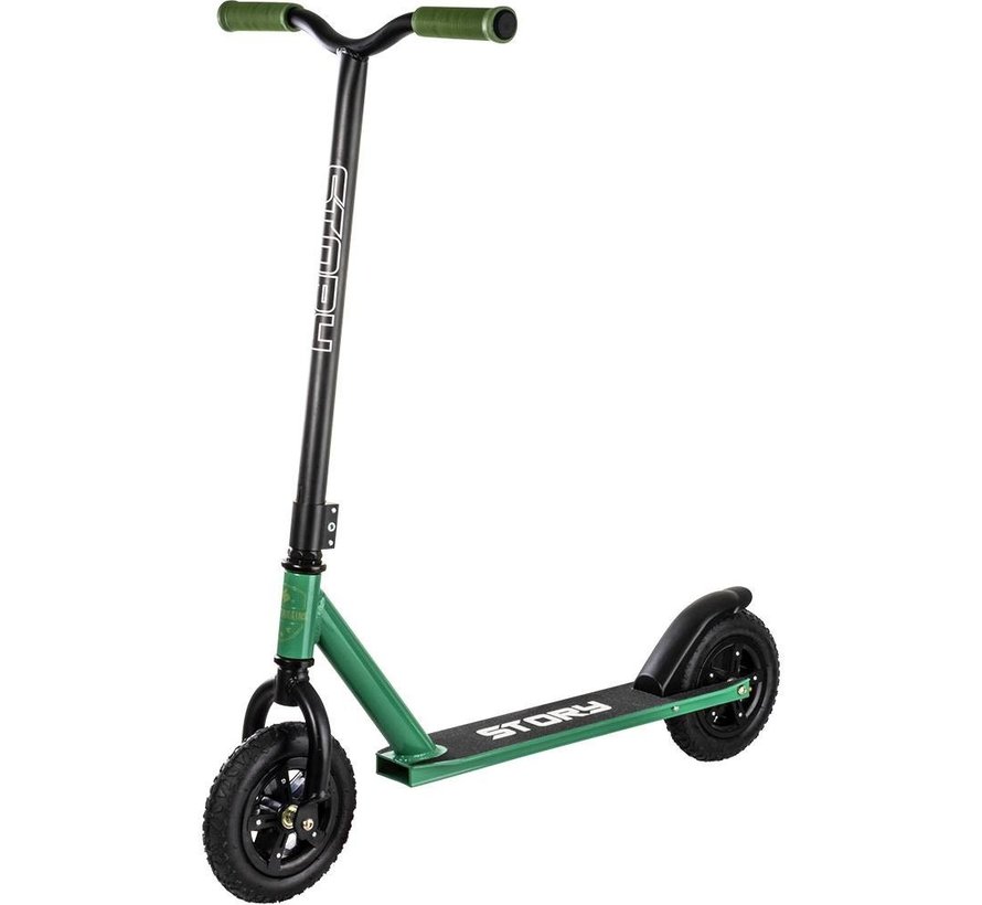 Storia Scooter da sterrato per tutti i terreni Verde