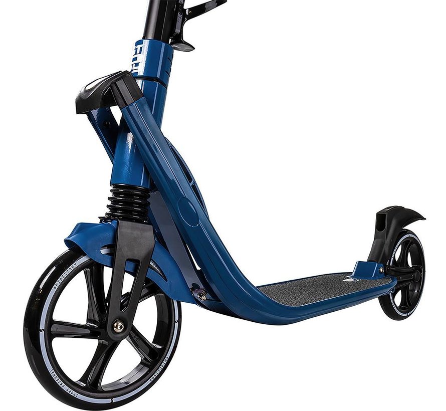 Story Town Transport Scooter Gasolina Azul con suspensión para conductores de hasta 185 cm aproximadamente