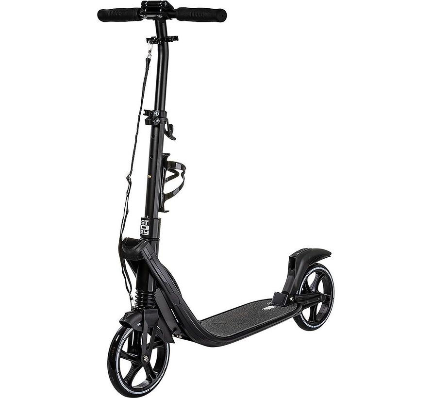 Story Town Transport Step Black con sospensioni per ciclisti fino a circa 185 cm