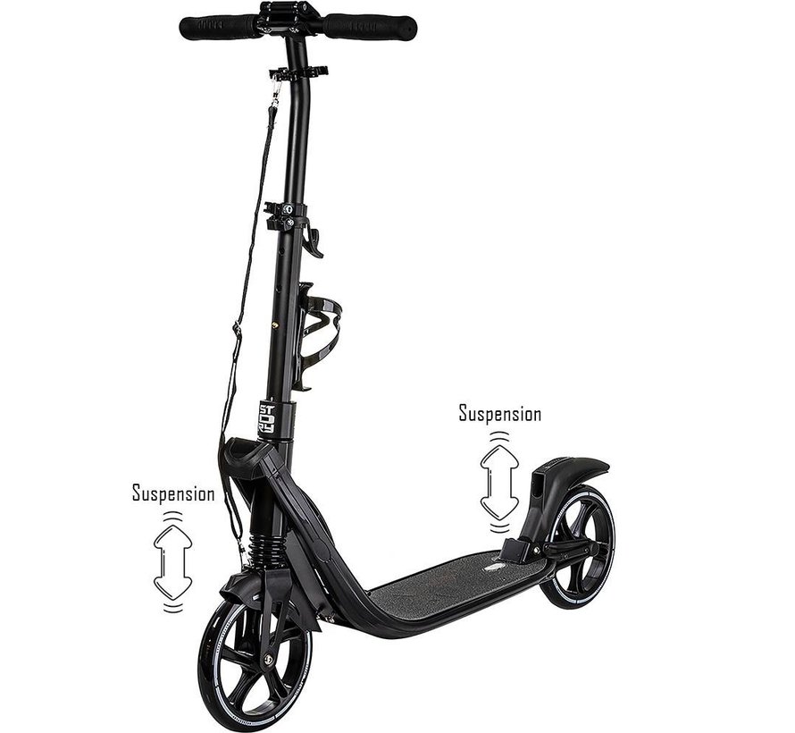 Story Town Transport Step Black with suspension for riders up to approximately 185cm