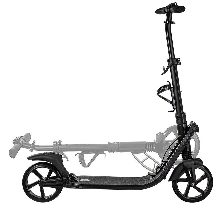 Story Town Transport Step Black con sospensioni per ciclisti fino a circa 185 cm
