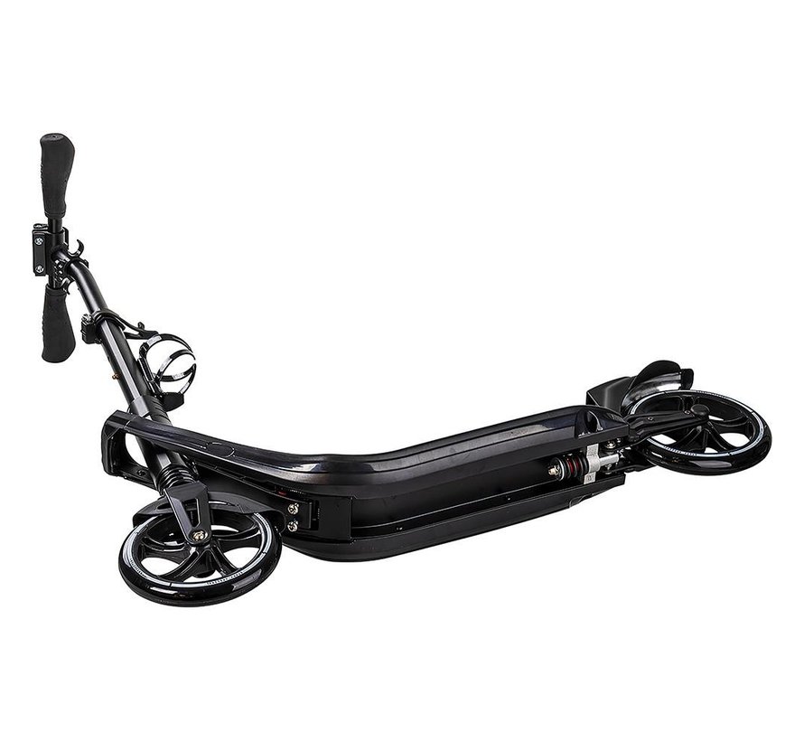 Story Town Transport Step Black con sospensioni per ciclisti fino a circa 185 cm