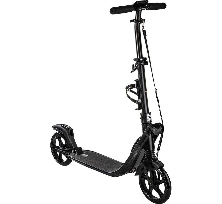 Story Town Transport Step Black con sospensioni per ciclisti fino a circa 185 cm
