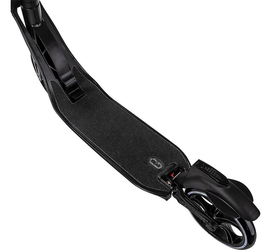 Story Town Transport Step Black con sospensioni per ciclisti fino a circa 185 cm