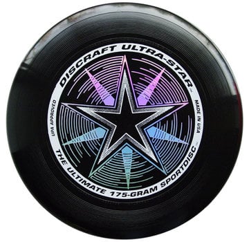 Discraft Discraft Frisbee Ultra Star 175 Schwarz