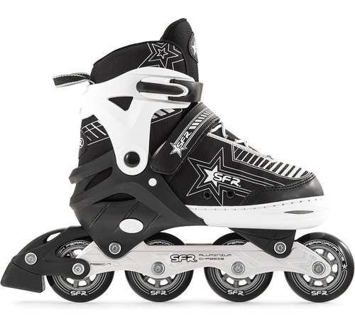 SFR SFR Pulsar verstellbare Inlineskates schwarz/silber