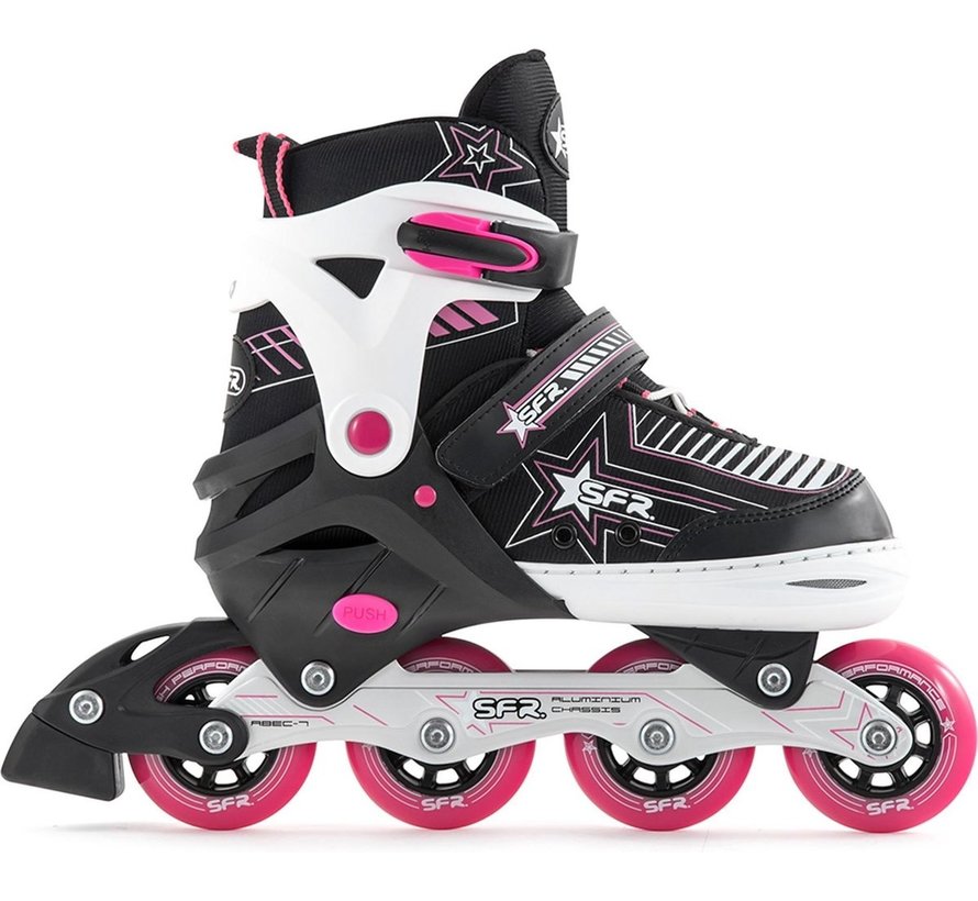 SFR Pulsar verstellbare Inlineskates Pink