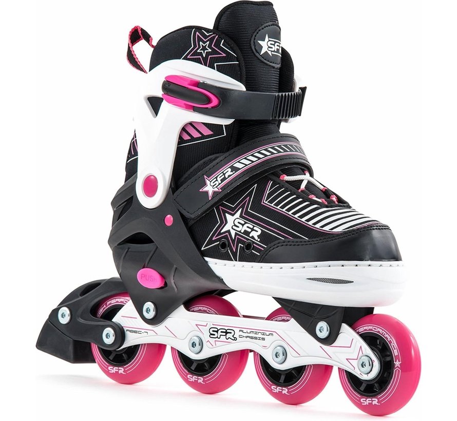 SFR Pulsar adjustable Inline skates Pink