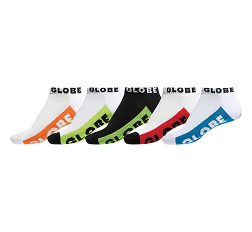 Globe  Globe Multi Brights Ankle Sock 5pack