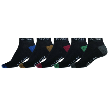 Globe Globe Ingles Ankle Sock 5pack