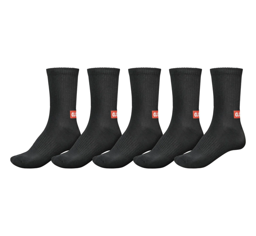 Calcetines Globe Minibar Crew (3 unidades) - Negro