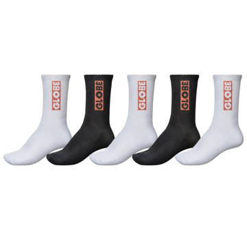 Globe Globe Bar Crew Socken 5PK