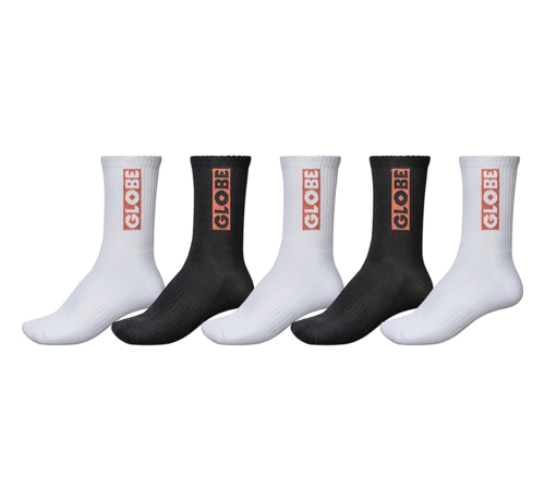 Globe Chaussettes Globe Bar Crew 5PK