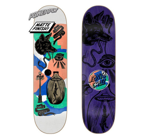 Santa Cruz Planche de skateboard Santa Cruz Knibbs Seeker 8.27