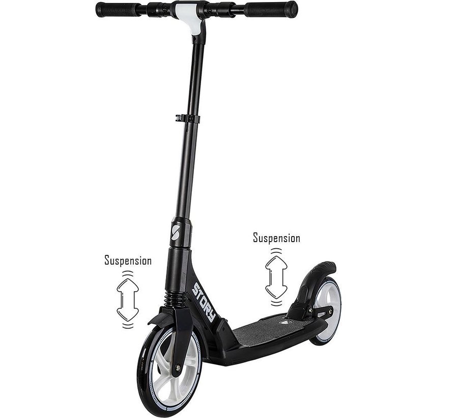 Story Foldable Adult Scooter Metro Black
