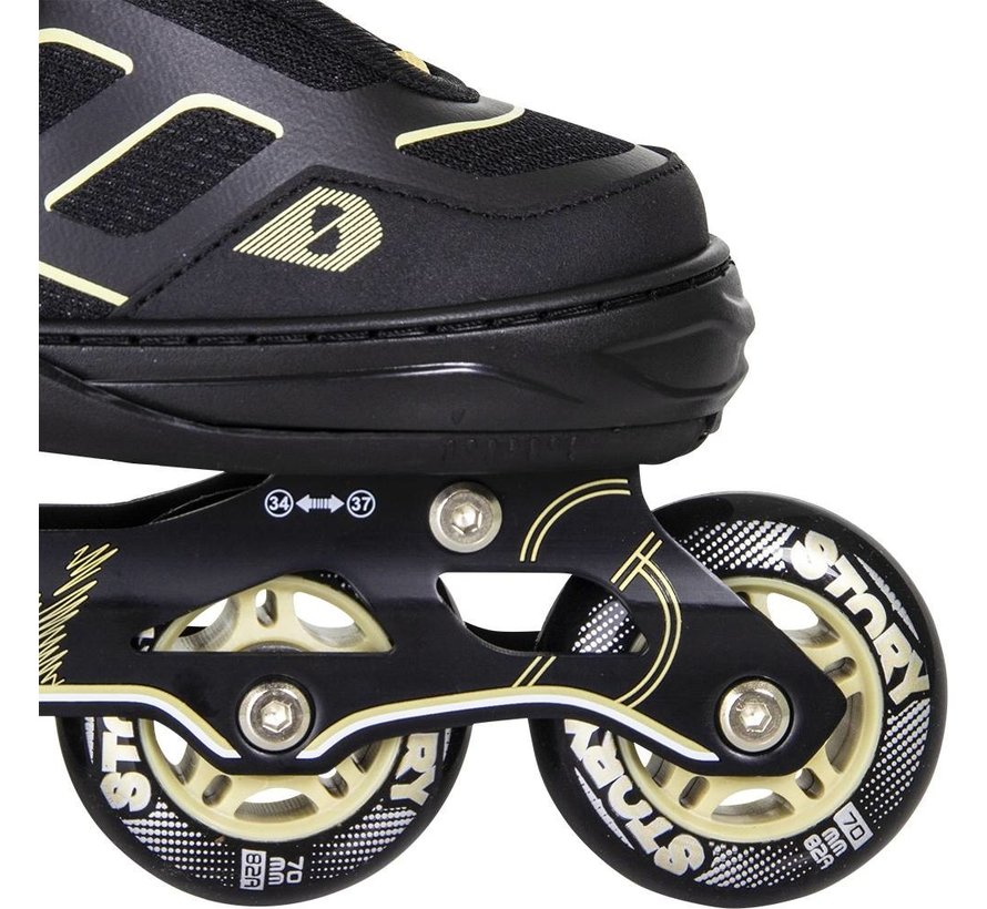 Story Fusion Adjustable Inline Skate Gold