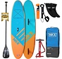 NKX Windsurf 9 piedi. SUP Gonfiabile 6" Blu - Arancione